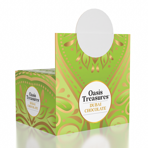 Dubai Chocolate Bar Pistachio by Oasis Treasures Made in USA