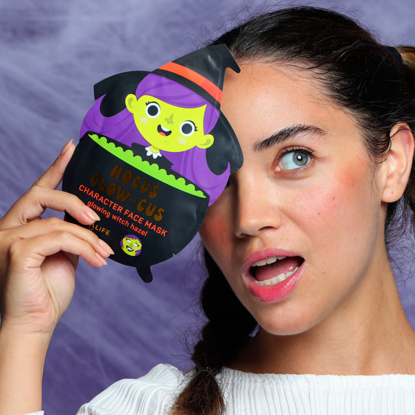 Korean Halloween Sheet Masks – Witch, Mummy, Cat 