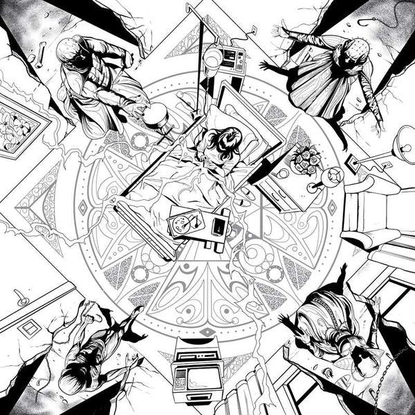 Unofficial Horror Movie Coloring Book by Vernieda Vergara: Paperback; 64 pages / English