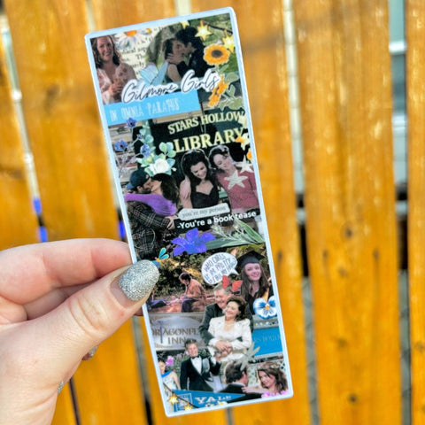 Gilmore Girls Spring Collage Bookmark: No tassel