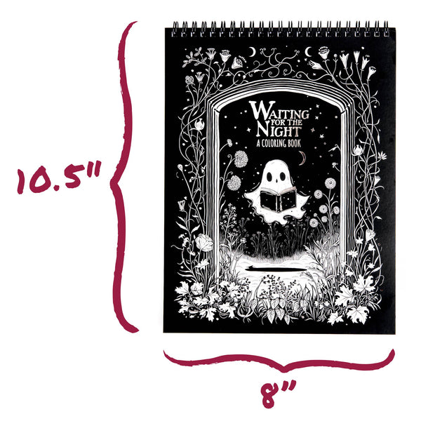 Waiting for the Night Coloring Book