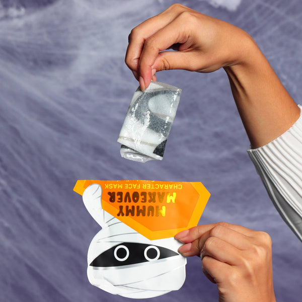 Korean Halloween Sheet Masks – Witch, Mummy, Cat 