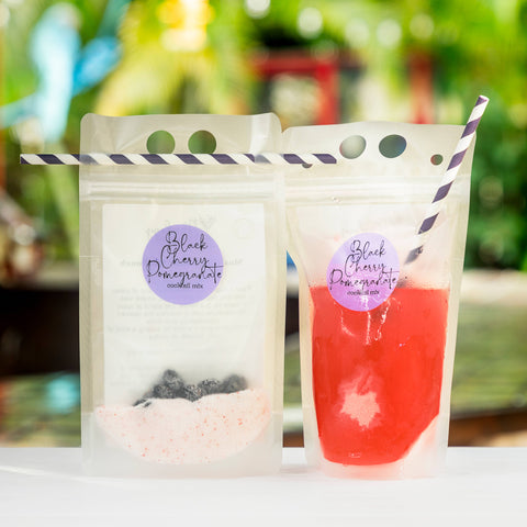 Slush Cocktail Pouches: Black Cherry Pomegranate