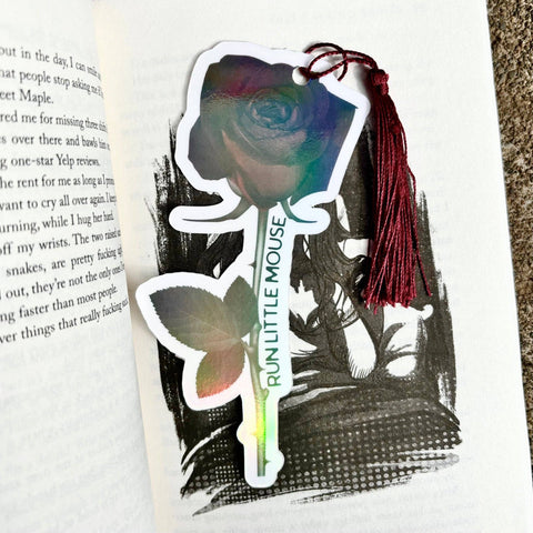 Haunting Adeline Rose Smut Cardstock Bookmark: No Tassel