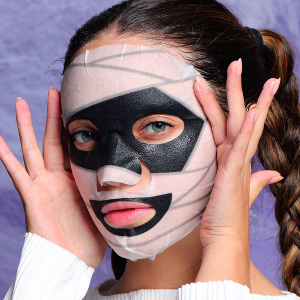 Korean Halloween Sheet Masks – Witch, Mummy, Cat 